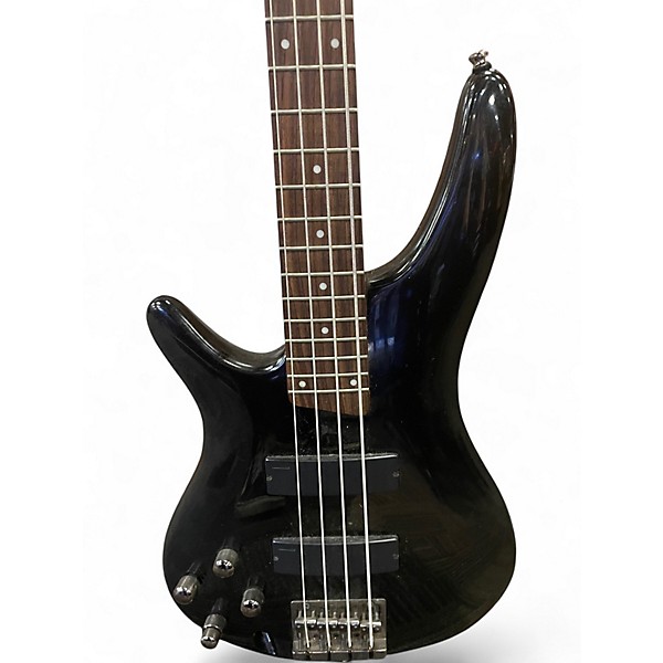 Used Ibanez SR300L Black Electric Bass Guitar