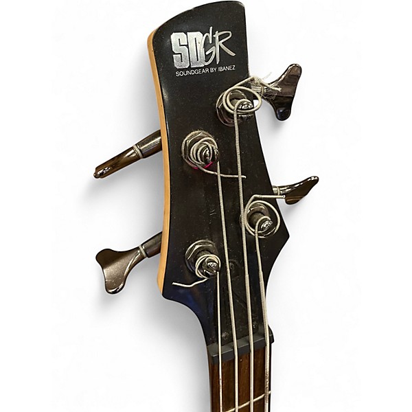 Used Ibanez SR300L Black Electric Bass Guitar