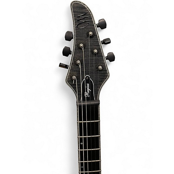 Used Mayones Regius 6 Matte Black Solid Body Electric Guitar