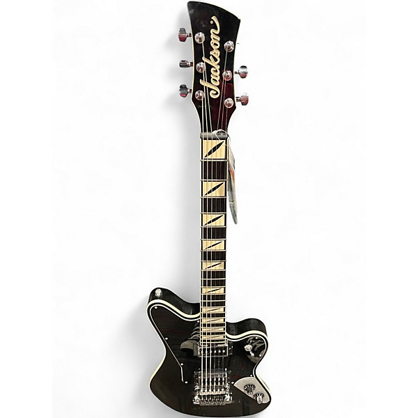 Used Jackson LM-1987 Flat Black Solid Body Electric Guitar