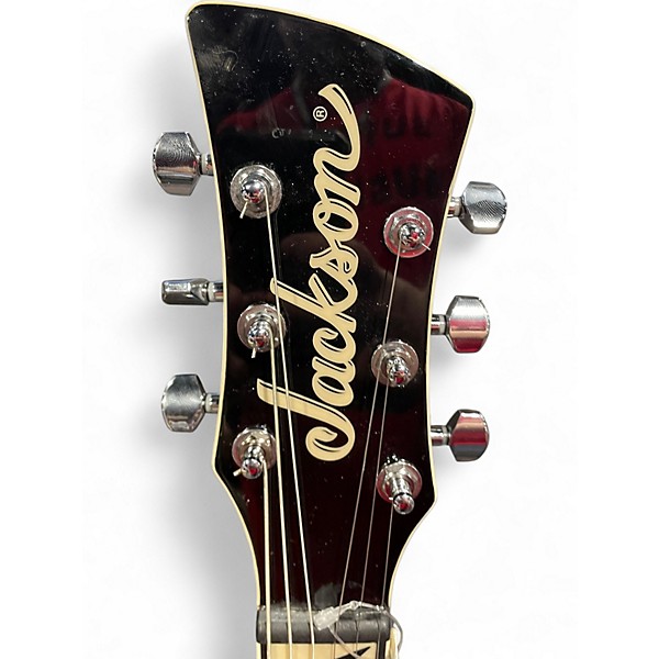 Used Jackson LM-1987 Flat Black Solid Body Electric Guitar