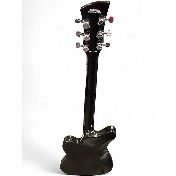 Used Jackson LM-1987 Flat Black Solid Body Electric Guitar