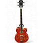 Used Gretsch Guitars G6119 B Orange Electric Bass Guitar thumbnail