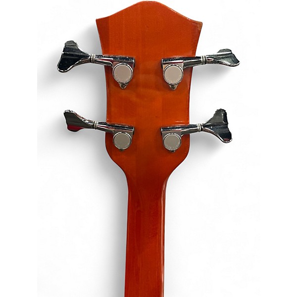 Used Gretsch Guitars G6119 B Orange Electric Bass Guitar