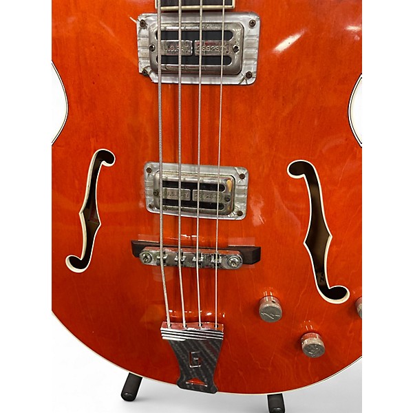 Used Gretsch Guitars G6119 B Orange Electric Bass Guitar