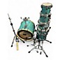 Used Taye Drums 6 Piece STUDIO BIRCH 6 PIECE KIT CARRIBEAN SPARKLE Drum Kit