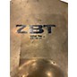 Used Zildjian 14in ZBT Hi Hat Pair Cymbal