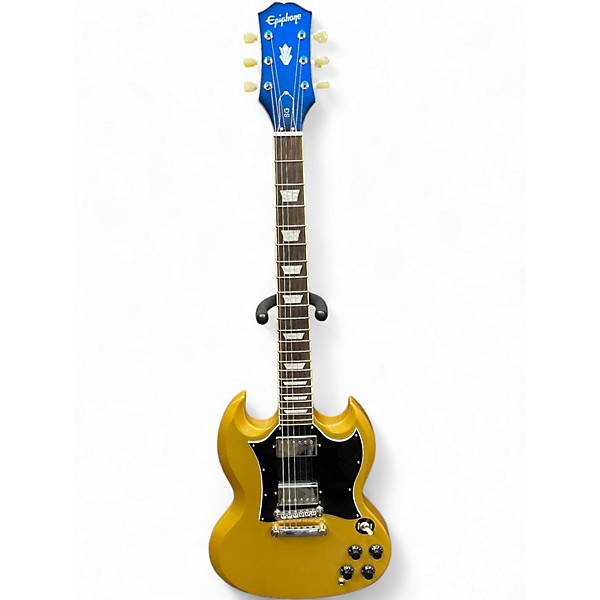 Used Epiphone SG Standard Gold Solid Body Electric Guitar