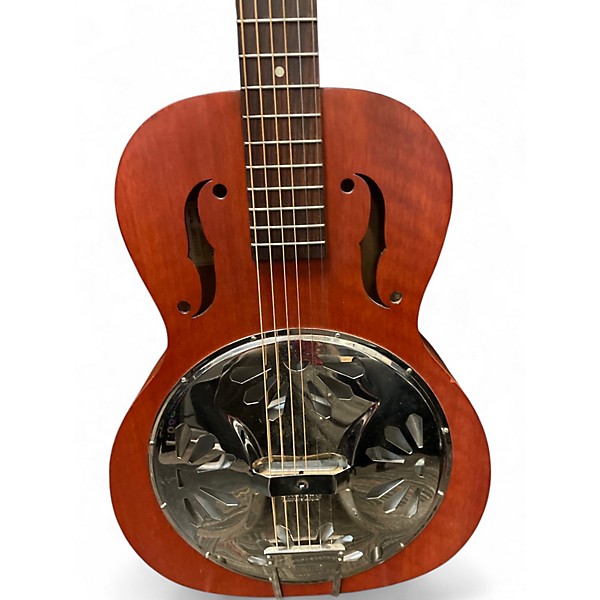Used Gretsch Guitars G9200 Boxcar Round Neck Natural Resonator Guitar