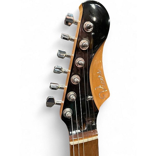 Used Vicers S Style HSS Sunburst Solid Body Electric Guitar