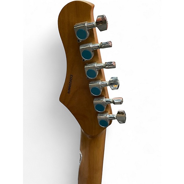 Used Vicers S Style HSS Sunburst Solid Body Electric Guitar