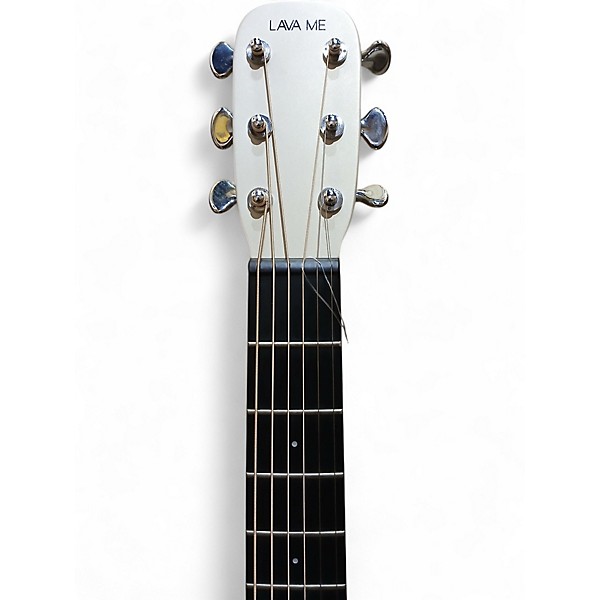Used LAVA MUSIC Lava Me 3 WHITE GOLD Solid Body Electric Guitar