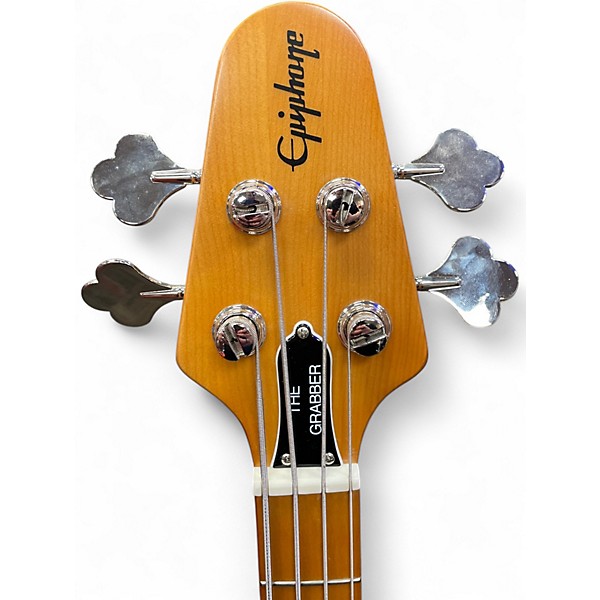 Used Epiphone The Grabber Ebony Electric Bass Guitar