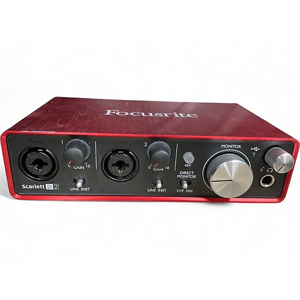 Used Focusrite Scarlett 2i2 Audio Interface