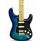 Used 2020s Fender Player Stratocaster Blue Burst Solid Body Electric Guitar