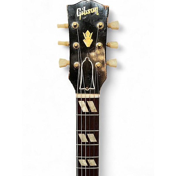 Vintage 1953 Gibson ES-295 Gold Hollow Body Electric Guitar