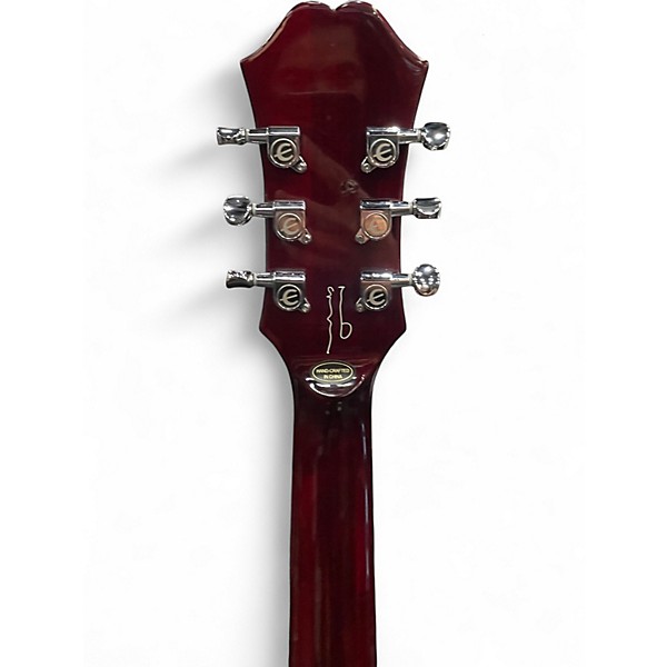 Used Epiphone Noel Gallagher Riviera DARK WINE RED Hollow Body Electric Guitar