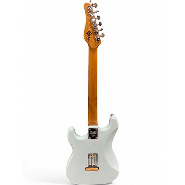 Used Schecter Guitar Research NICK JOHNSTON TRADITIONAL HSS FROST MINT Solid Body Electric Guitar