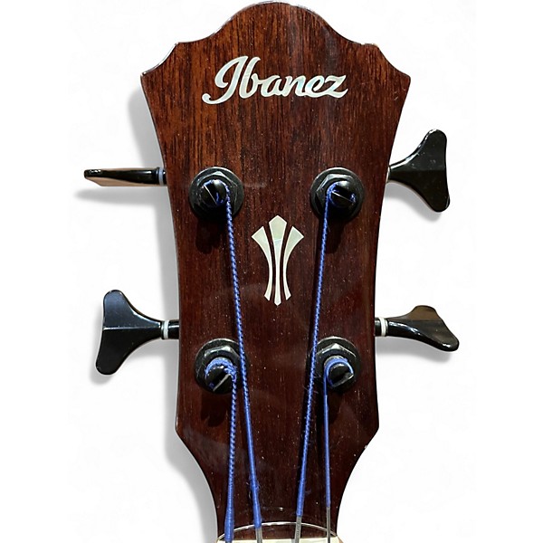 Used Ibanez AEGB24FE Natural Acoustic Bass Guitar