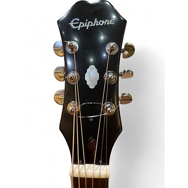 Used Epiphone FT110 Brown Sunburst Acoustic Electric Guitar