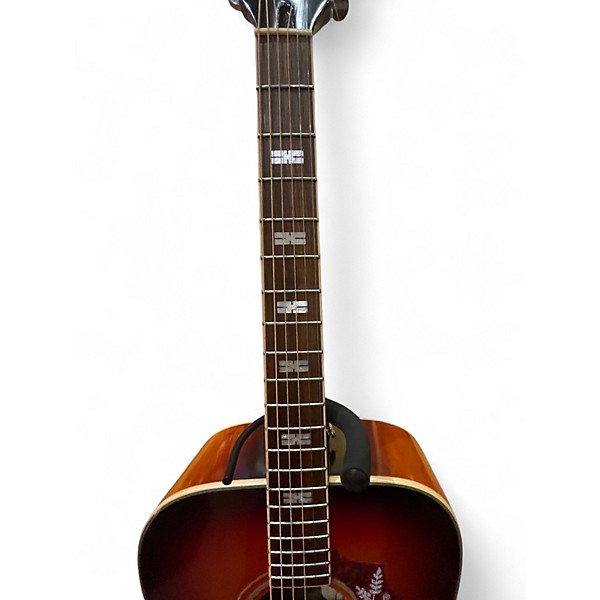 Used Epiphone FT110 Brown Sunburst Acoustic Electric Guitar