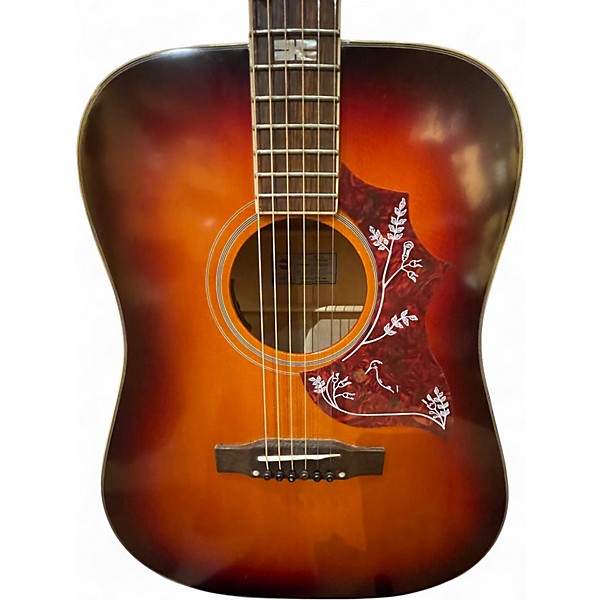 Used Epiphone FT110 Brown Sunburst Acoustic Electric Guitar