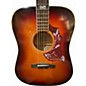 Used Epiphone FT110 Brown Sunburst Acoustic Electric Guitar