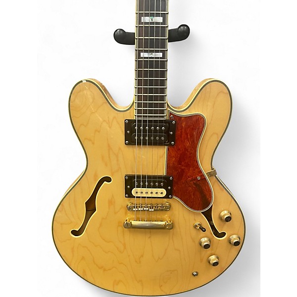 Used Epiphone Sheraton II Natural Hollow Body Electric Guitar