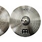 Used MEINL 14in HCS Hi Hat Pair Cymbal