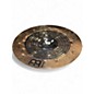 Used MEINL 16in DUAL CRASH Cymbal