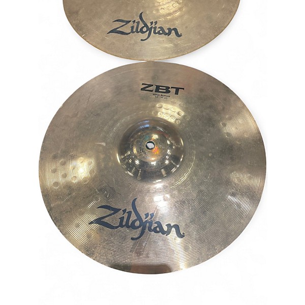 Used Zildjian 14in ZBT Hi Hat Pair Cymbal