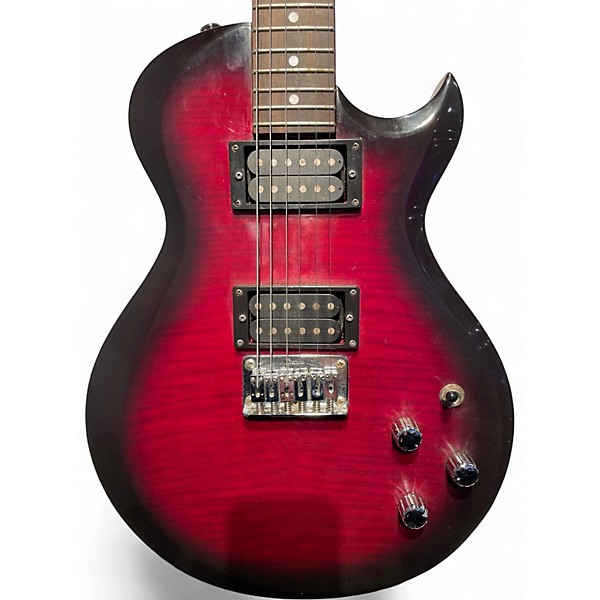 Used Ibanez GART50Q Crimson Red Burst Solid Body Electric Guitar