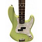 Used Fender Mark Hoppus Signature Jazz Bass Green Electric Bass Guitar