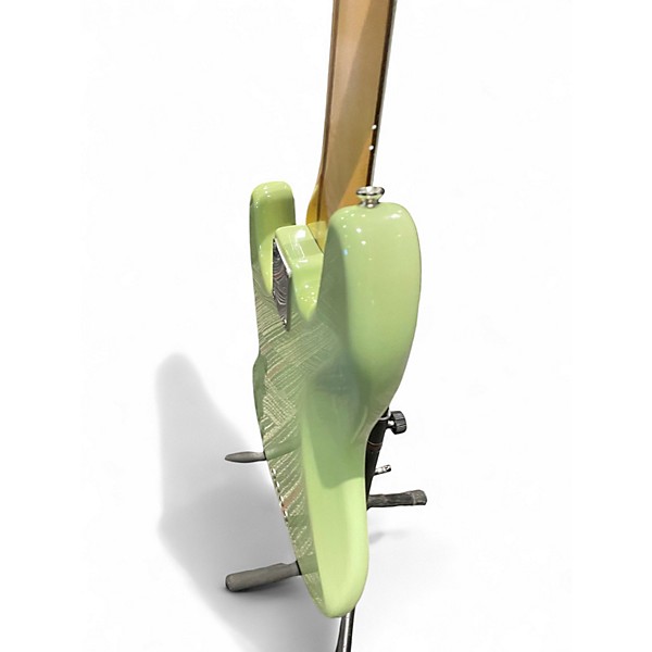 Used Fender Mark Hoppus Signature Jazz Bass Green Electric Bass Guitar