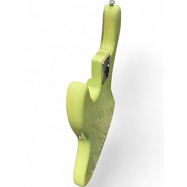 Used Fender Mark Hoppus Signature Jazz Bass Green Electric Bass Guitar