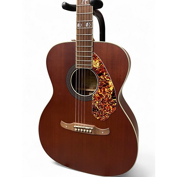 Used Fender Tim Armstrong Hellcat Mahogany Acoustic Electric Guitar