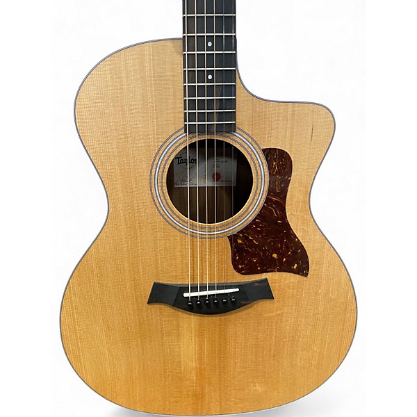 Used 2022 Taylor 214CE Natural Acoustic Electric Guitar