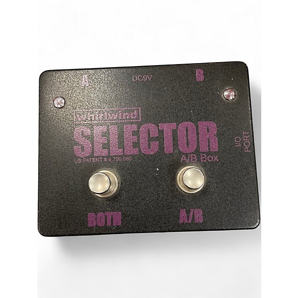 Used Whirlwind Selector AB Box Pedal