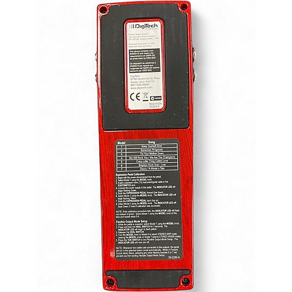 Used DigiTech Artist Series Brian May Red Special Effect Processor