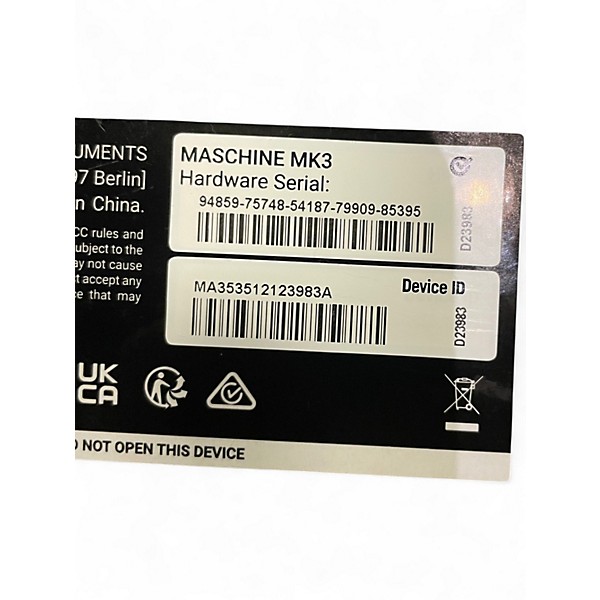 Used Native Instruments Maschine MK3 MIDI Controller