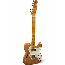 Used Squier Classic Vibe 70s Thinline Telecaster Natural Hollow Body Electric Guitar