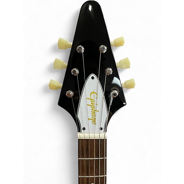 Used 2024 Epiphone JIMI HENDRIX LOVE DROPS FLYING V LEFT HANDED SIGNATURE DESIGN Solid Body Electric Guitar