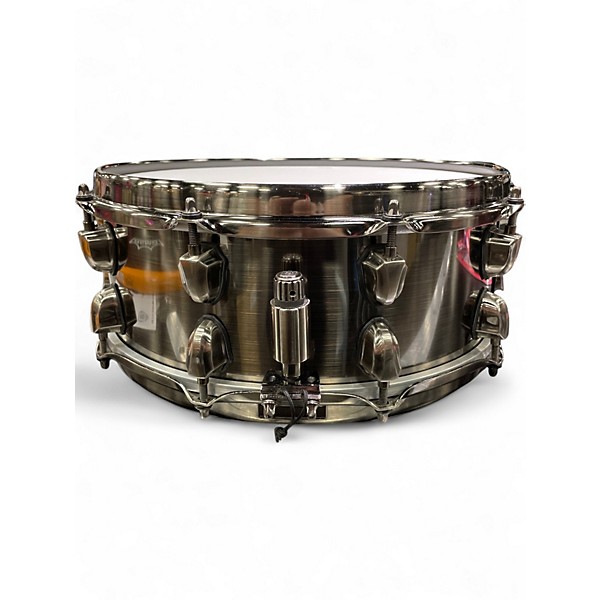 Used Mapex 5X14 Black Panther Blade Snare Brushed Nickel Drum