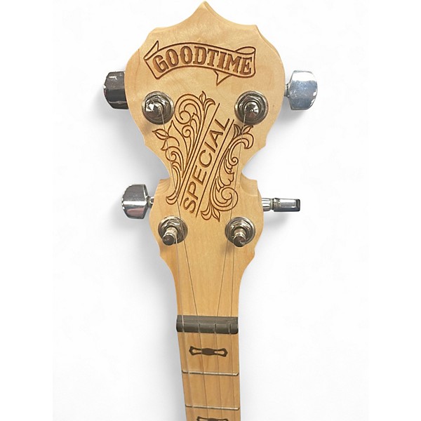 Used Deering Goodtime Special 5 String with Resonator Natural Banjo