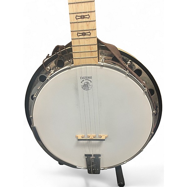 Used Deering Goodtime Special 5 String with Resonator Natural Banjo