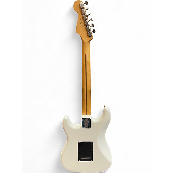 Used Fender Player Stratocaster White Solid Body Electric Guitar