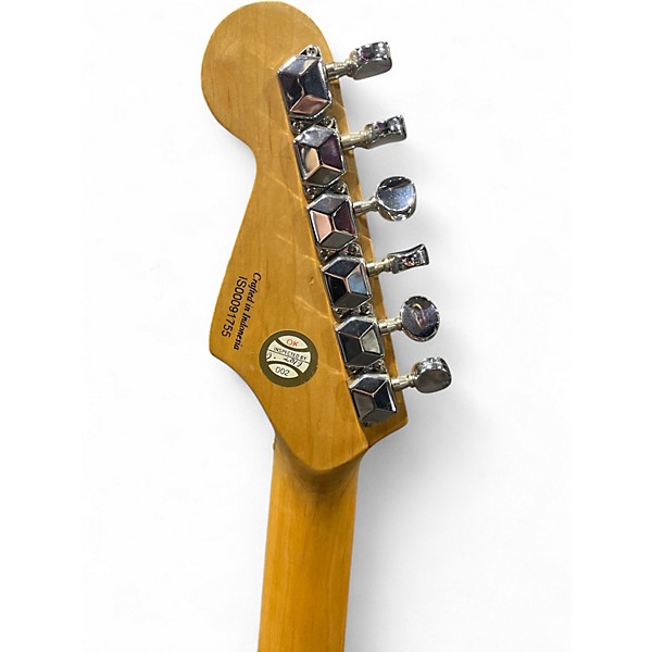 Used Squier Mini Affinity Stratocaster Black and White Electric Guitar