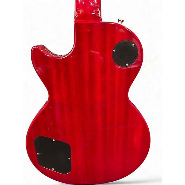 Used 2023 Epiphone Les Paul Standard '60s Quilt Dark Honey Solid Body Electric Guitar