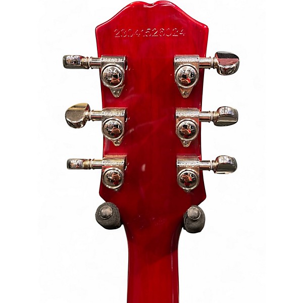 Used 2023 Epiphone Les Paul Standard '60s Quilt Dark Honey Solid Body Electric Guitar