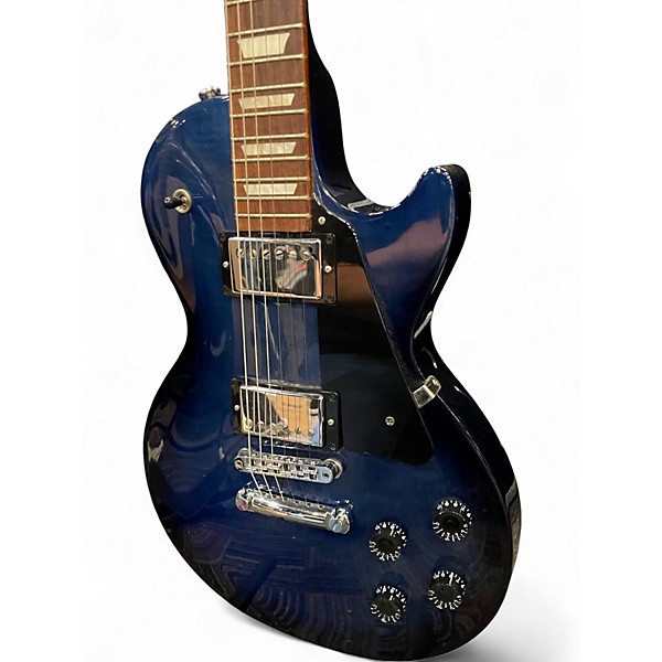 Used 2021 Gibson Les Paul Studio Manhatten Midnight Solid Body Electric Guitar